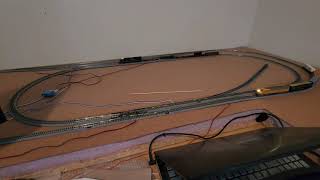 N Scale Adventure: 02/05/2024 Train Running Clip [DCC-EX layout]