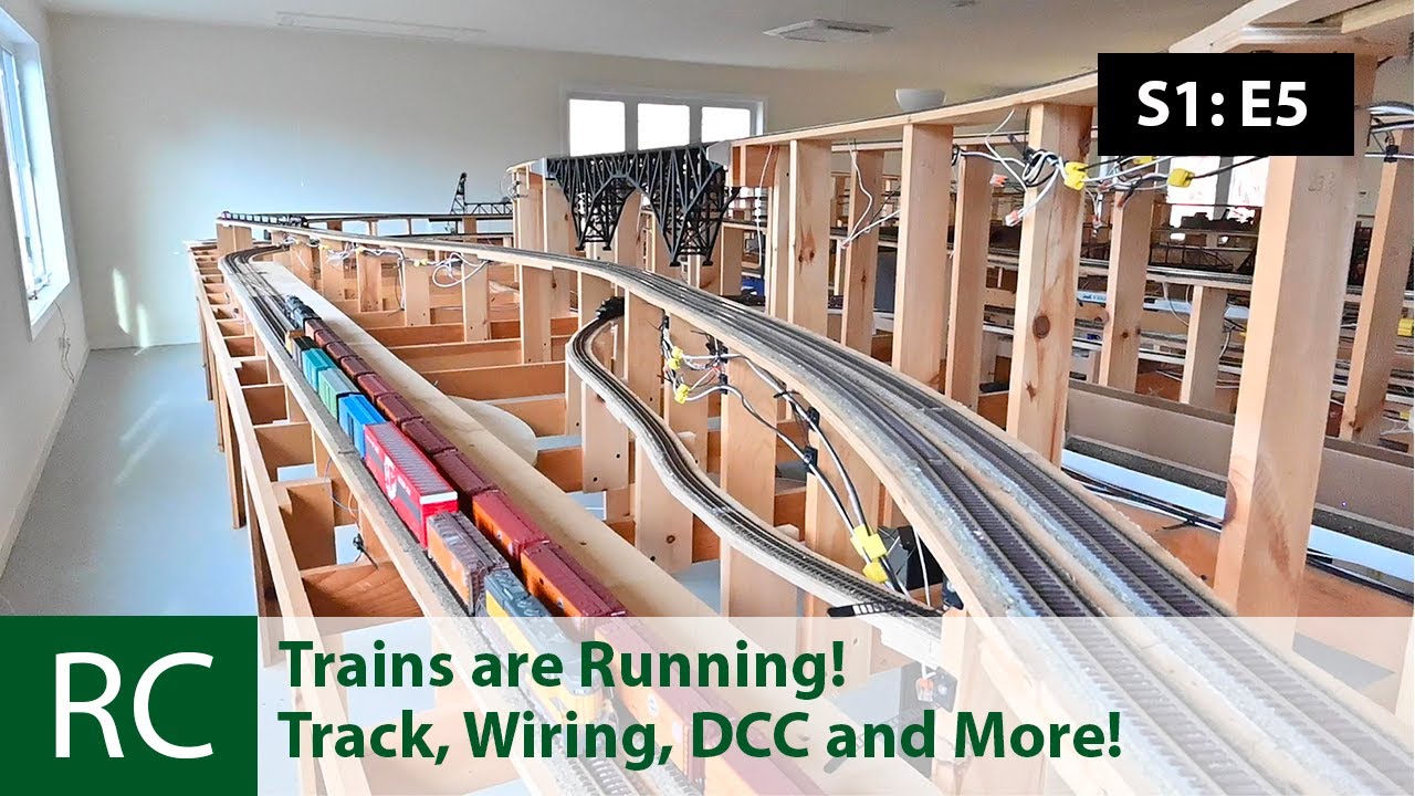 S1: E5: Tracklaying, Wiring, DCC and More!