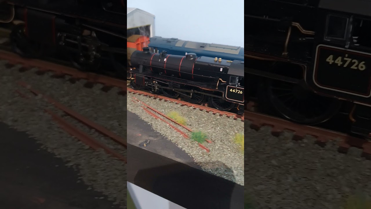Hornby Steam Black 5 and Accurascale TSO(T) micro Buffet #train #dcc