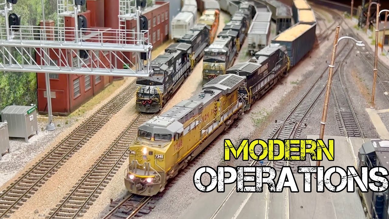 Realistic Operations - Woodchip Trains and Paper Mills in HO Scale