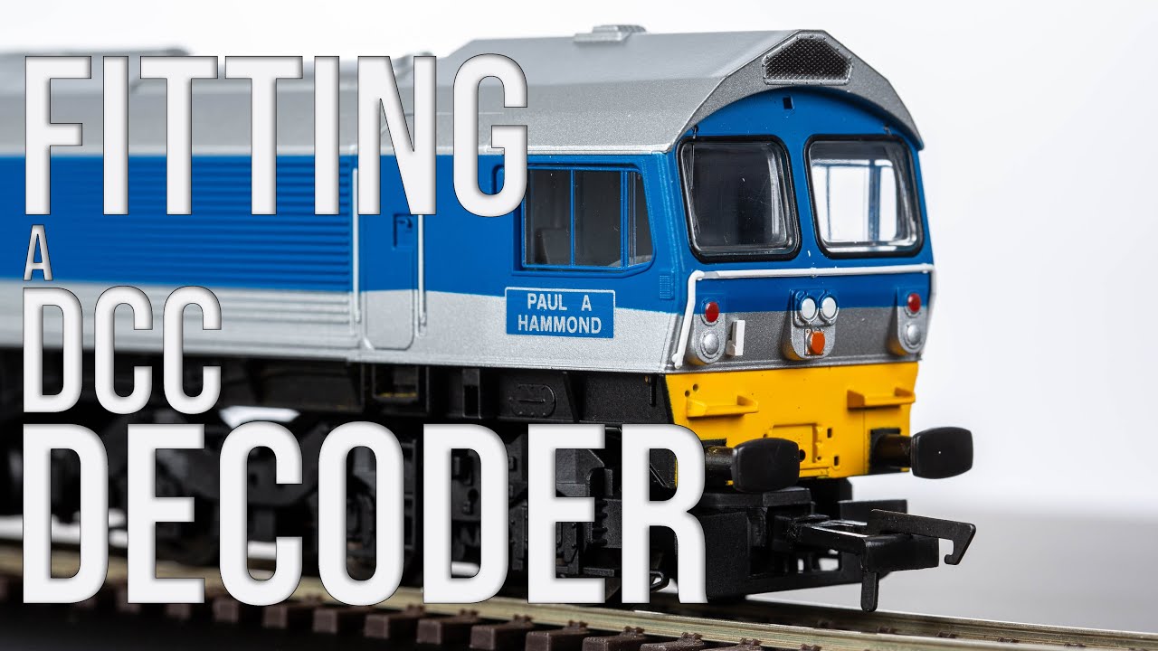 How to Fit a DCC Decoder to a DCC Ready Train - Hornby Class 59