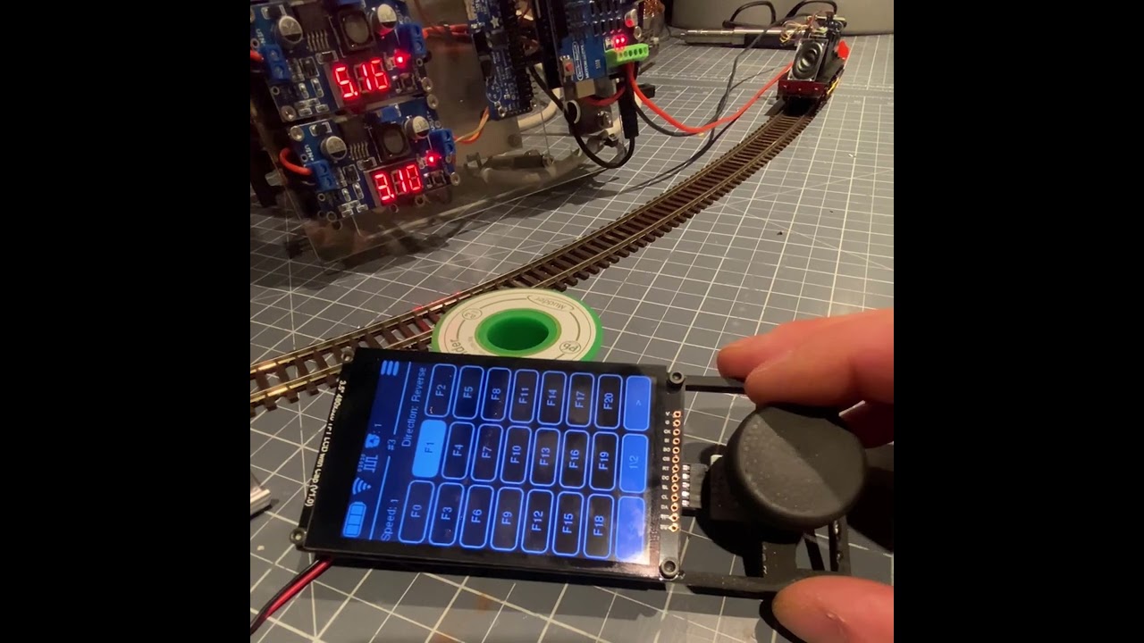 DCC-EX Command Station and DCC-EX-T3-WiFi throttle