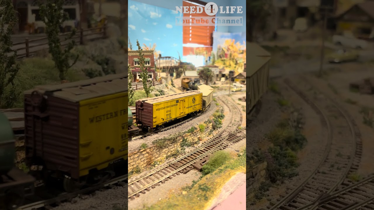 Jeff DeVido's Private HO Scale Model Train Layout #train #modelrailroad #modeltrainlayout #video