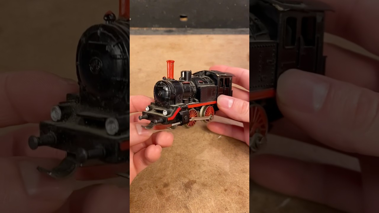 Fixing 25¢ HO Locomotive that Hasn’t Run in Years #train #hoscaletrains #modelrailway