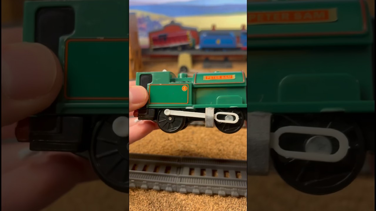 Knockoff Peter Sam + Moving Side Rods | Trackmaster Model Review #1