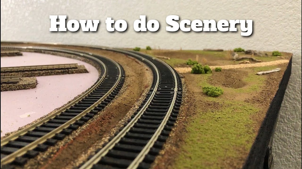 Building HO Train Layout - Ep 3 - How to do Scenery