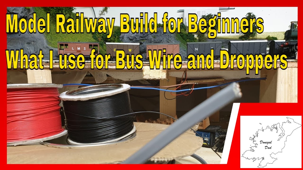 Model Railway for Beginners, What I use for Bus Wire and Droppers