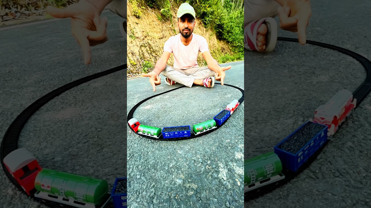 Real Indian toy train unboxing and testing | Rc train shorts