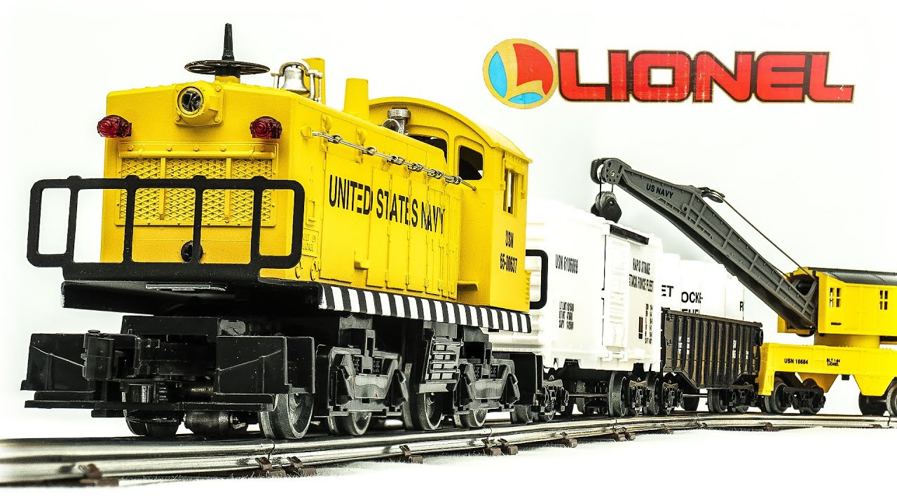 Vintage Lionel O27-Gauge U.S. Navy Electric Model Train Set Unboxing & Review
