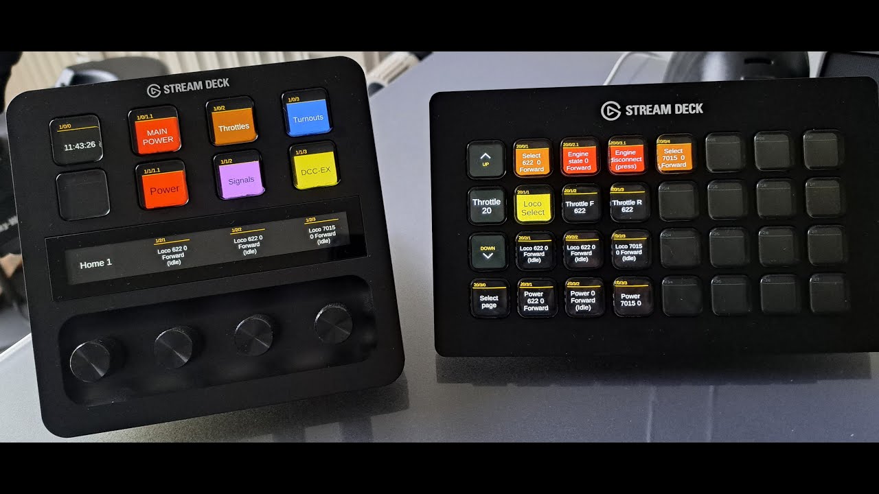 DCC-EX and Elgato StreamDeck - 1