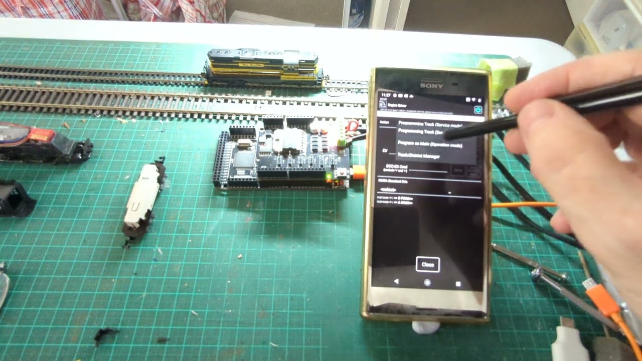 JMRI Engine Driver - Native DCC-EX Command support
