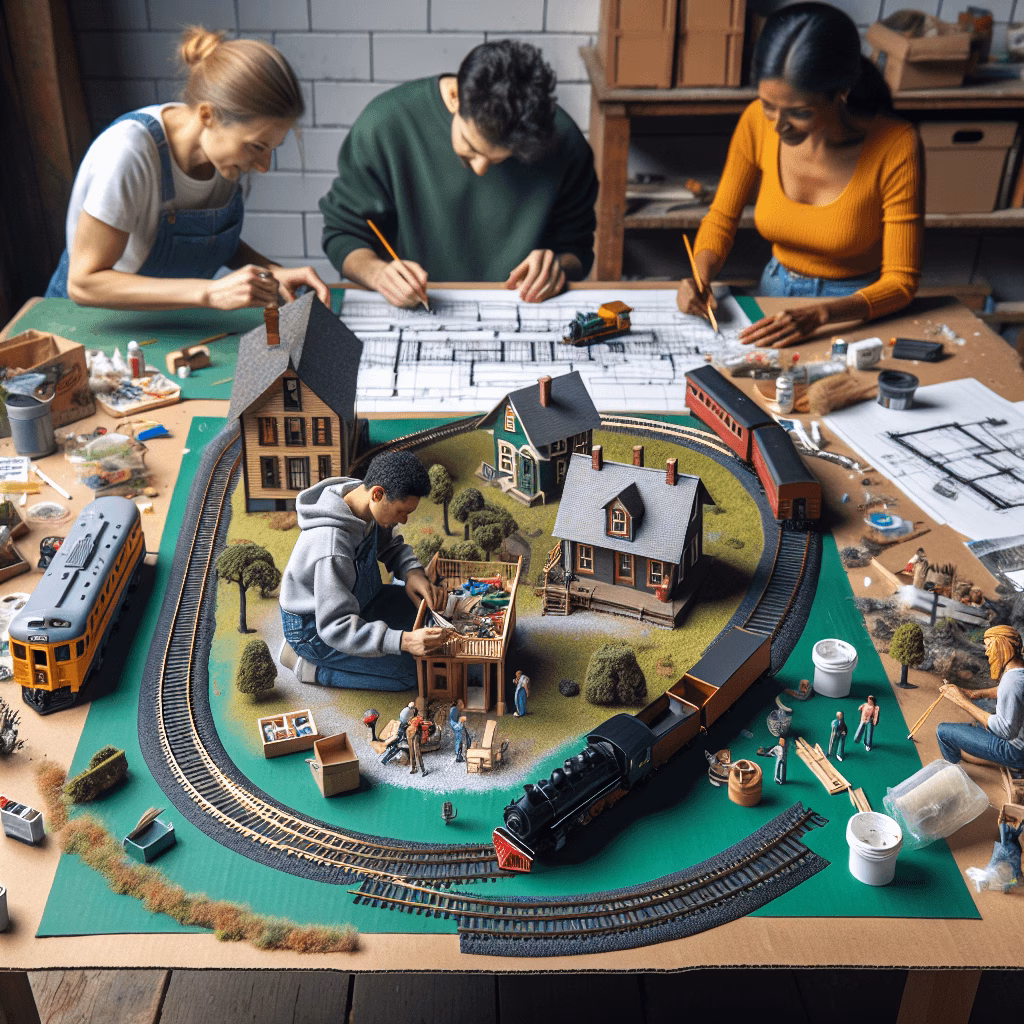 Building a model train layout on a budget Building a model train layout on a budget