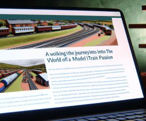 Why I Started a Blog and Community About Model Trains: A Journey Into the World of Railroad