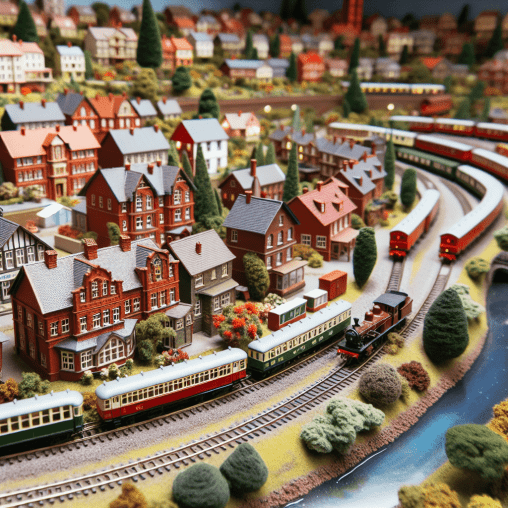 Model railroad: Where Imagination Meets the Rails.