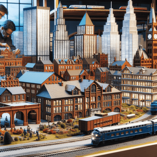 Model train Buildings – Crafting Miniature Worlds: Where Every Detail Tells a Story.