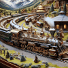 Relive the Rails: Authentic Historical Model Train Replicas