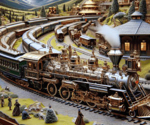 Relive the Rails: Authentic Historical Model Train Replicas