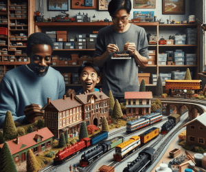Crafting Worlds, One Track at a Time. Model train hobbyists