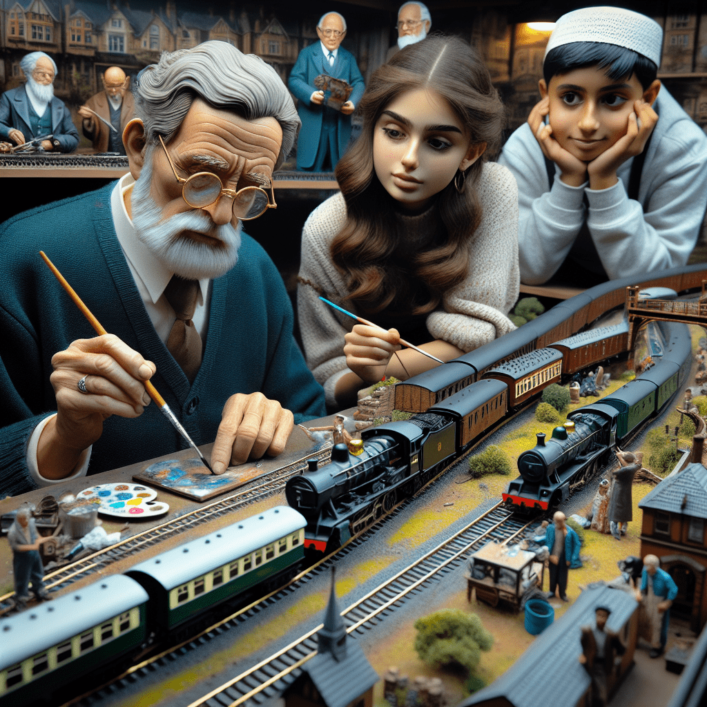 Model train hobbyists