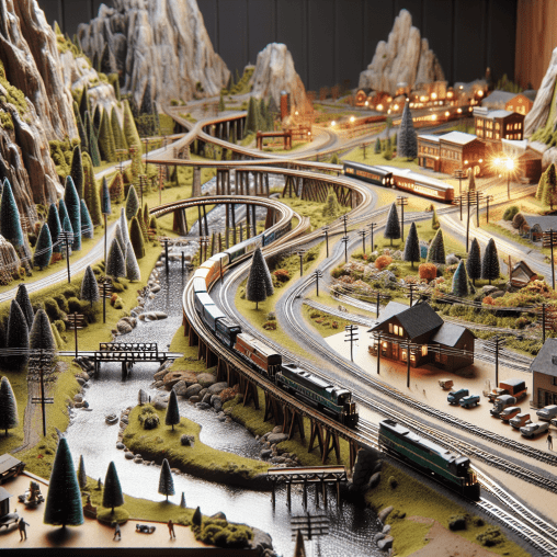 Crafting Realism: Transform Your Model train scenery techniques