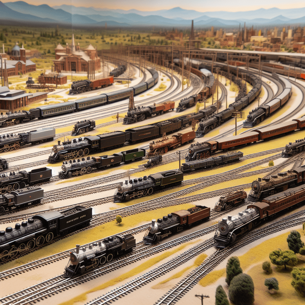 Railway scale models