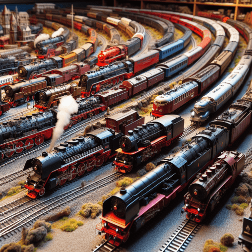 Scale Train Engines: Precision in Motion, Passion on Track.