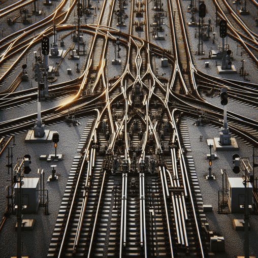 Guiding Trains, Shaping Journeys: Precision Track Switches