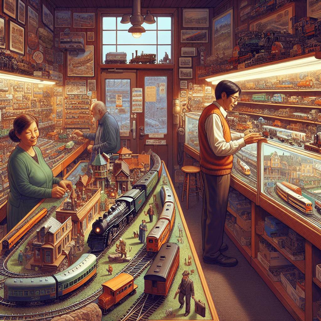 Train accessories store