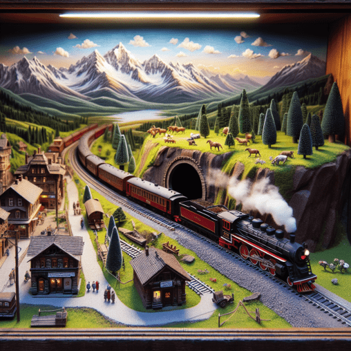 Best Miniature Worlds of Train dioramas: Where Every Detail Tells a Story