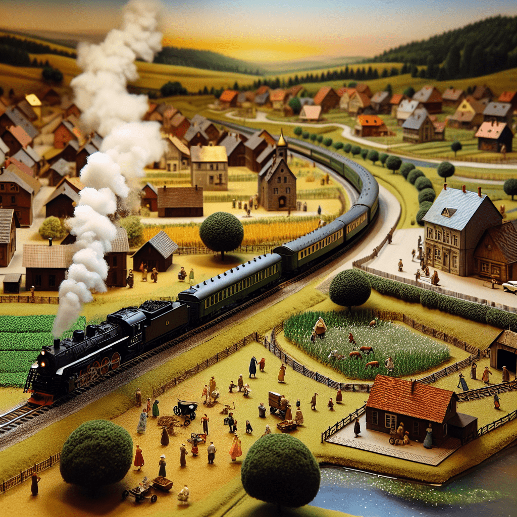 Train dioramas