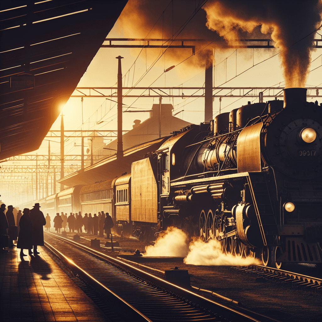 Train engine sounds