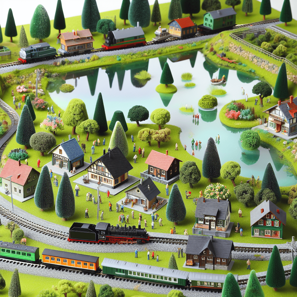 Train scenery kits