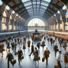 Train Station – Where Journeys Begin and Memories Unfold.
