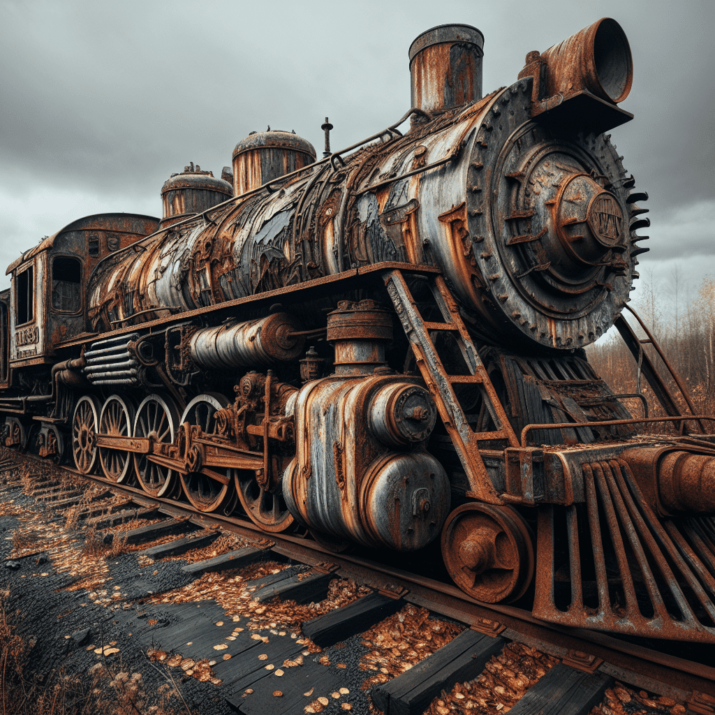 Train weathering