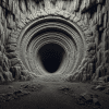 Tunnel portal aGateway to the Underground: Where Journeys Begin Anew