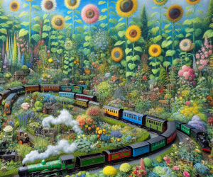 garden trains