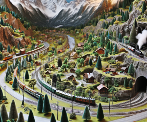 model railroad scenery