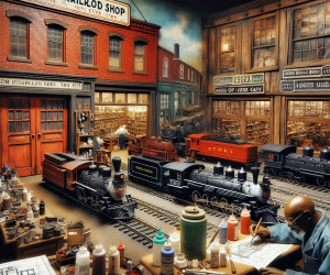 model railroad shops