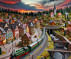 model railway scenery