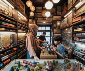 model railway shops