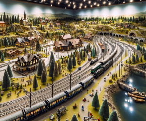 model train displays near me