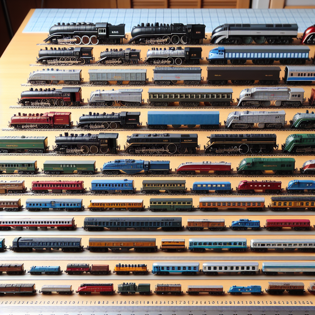 model train scales