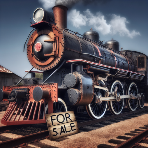 Ride the Rails of History: Own a Piece of Steam Locomotive for sale!