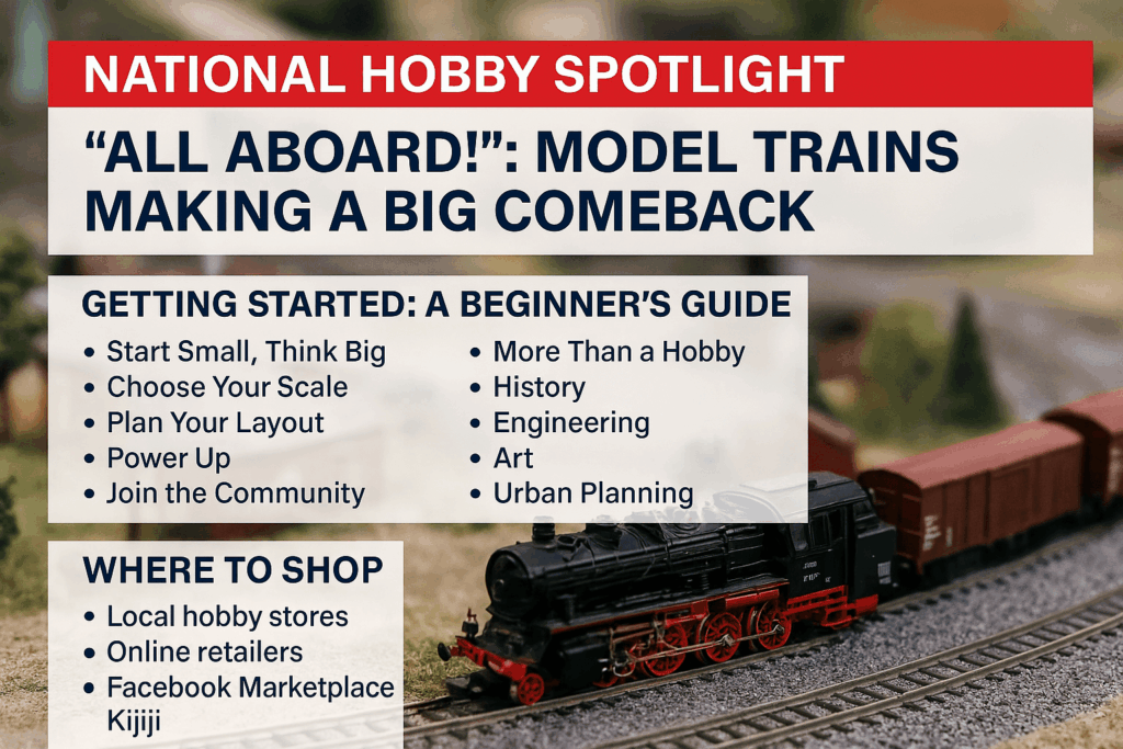 modeltrains - “ALL ABOARD!”: MODEL TRAINS MAKING A BIG COMEBACK 1
