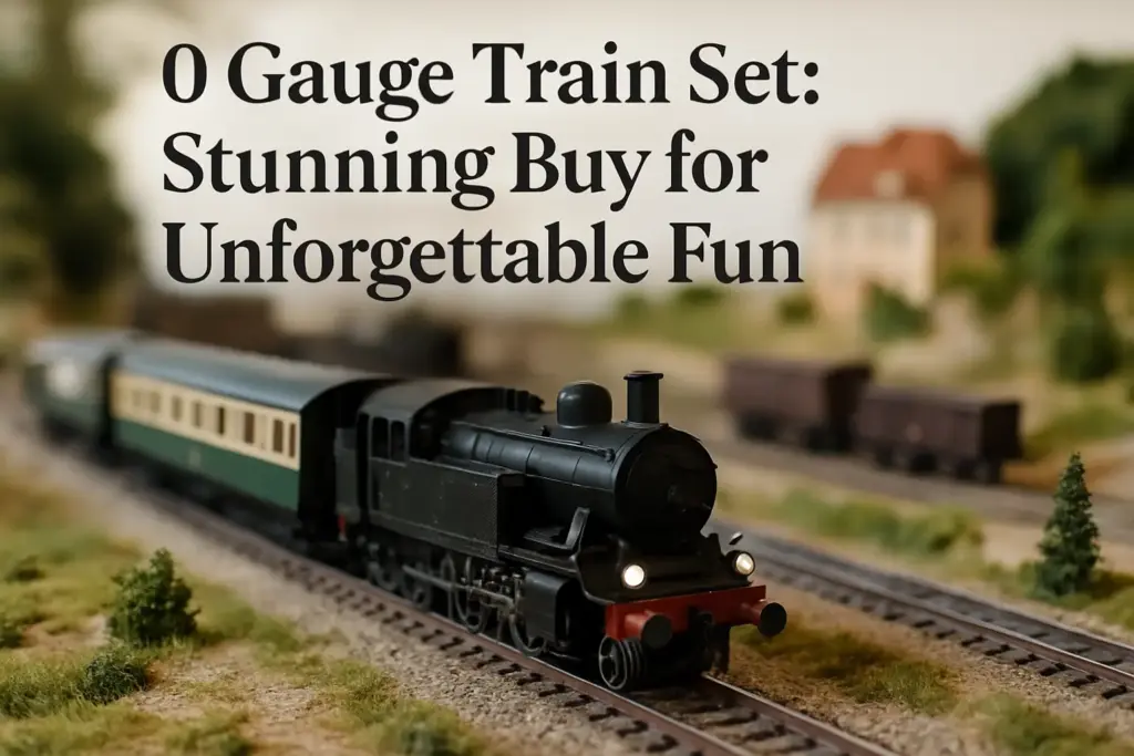 Timtie 0 Train 0 Gauge Train Set: Stunning Buy for Unforgettable Fun | Model Train ...