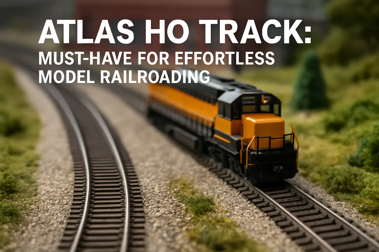Atlas HO Track: Must-Have for Effortless Model Railroading | Model ...