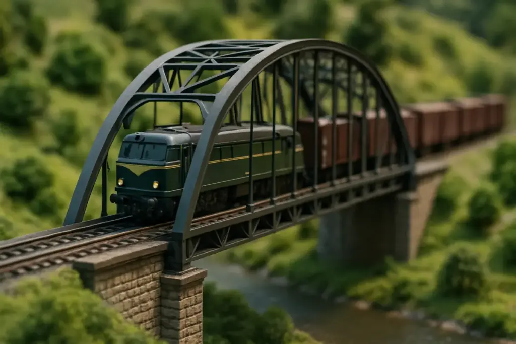 Train bridges Connecting Journeys, Bridging Horizons. | Model Train ...