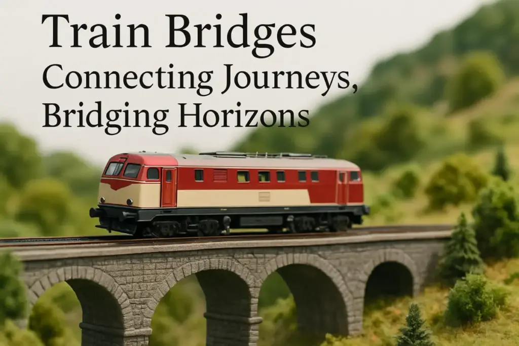 Normal Train Bridge Train bridges Connecting Journeys, Bridging Horizons. | Model Train ...