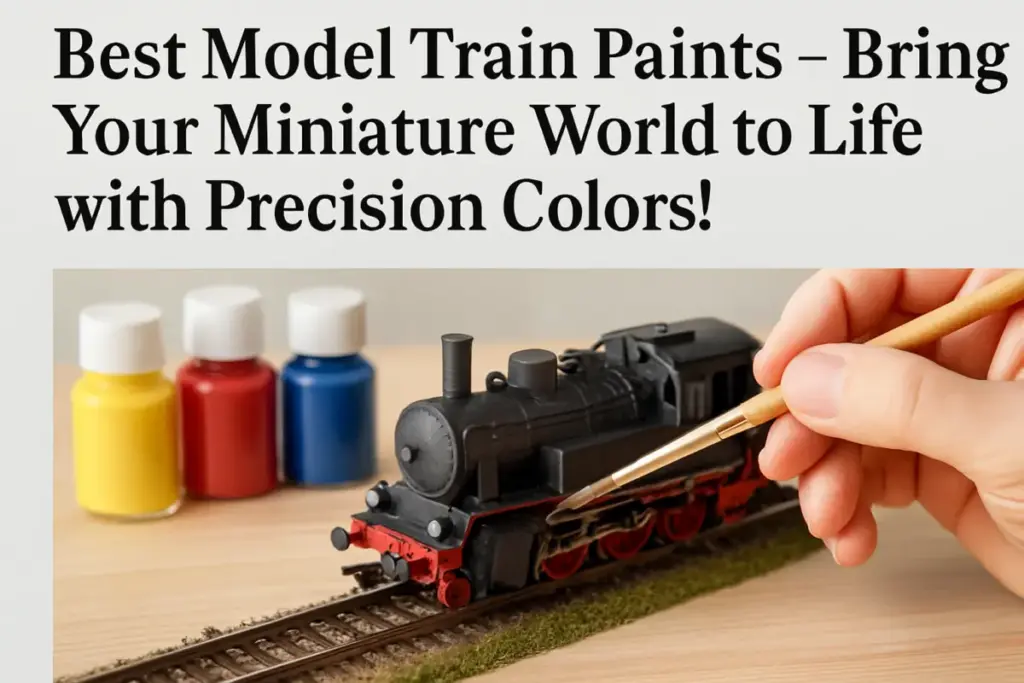 Model Train Colours Best Model Train Paints – Bring Your Miniature World to Life with ...
