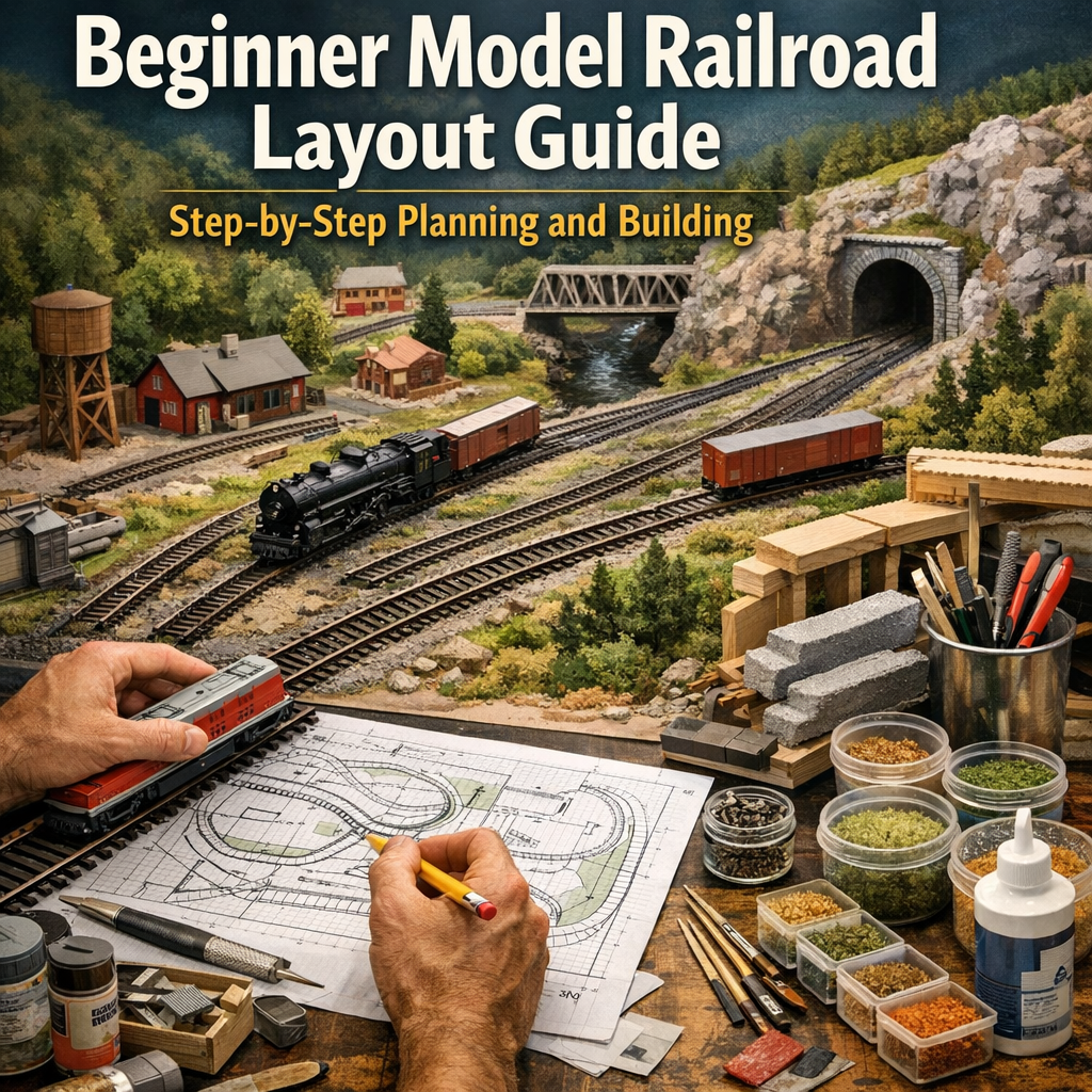 Beginner Model Railroad Layout Guide | Model Train Community | Model ...